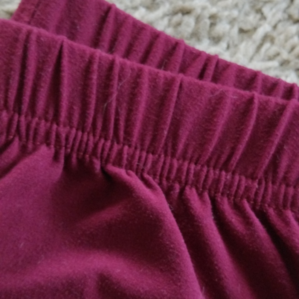 Nex Mix Burgundy Leggings - Picture 4 of 4